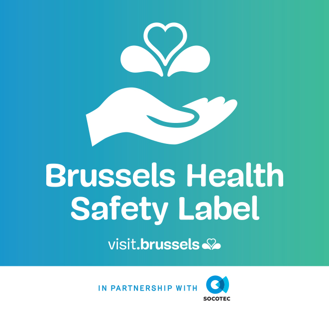 logo brusels health safety label